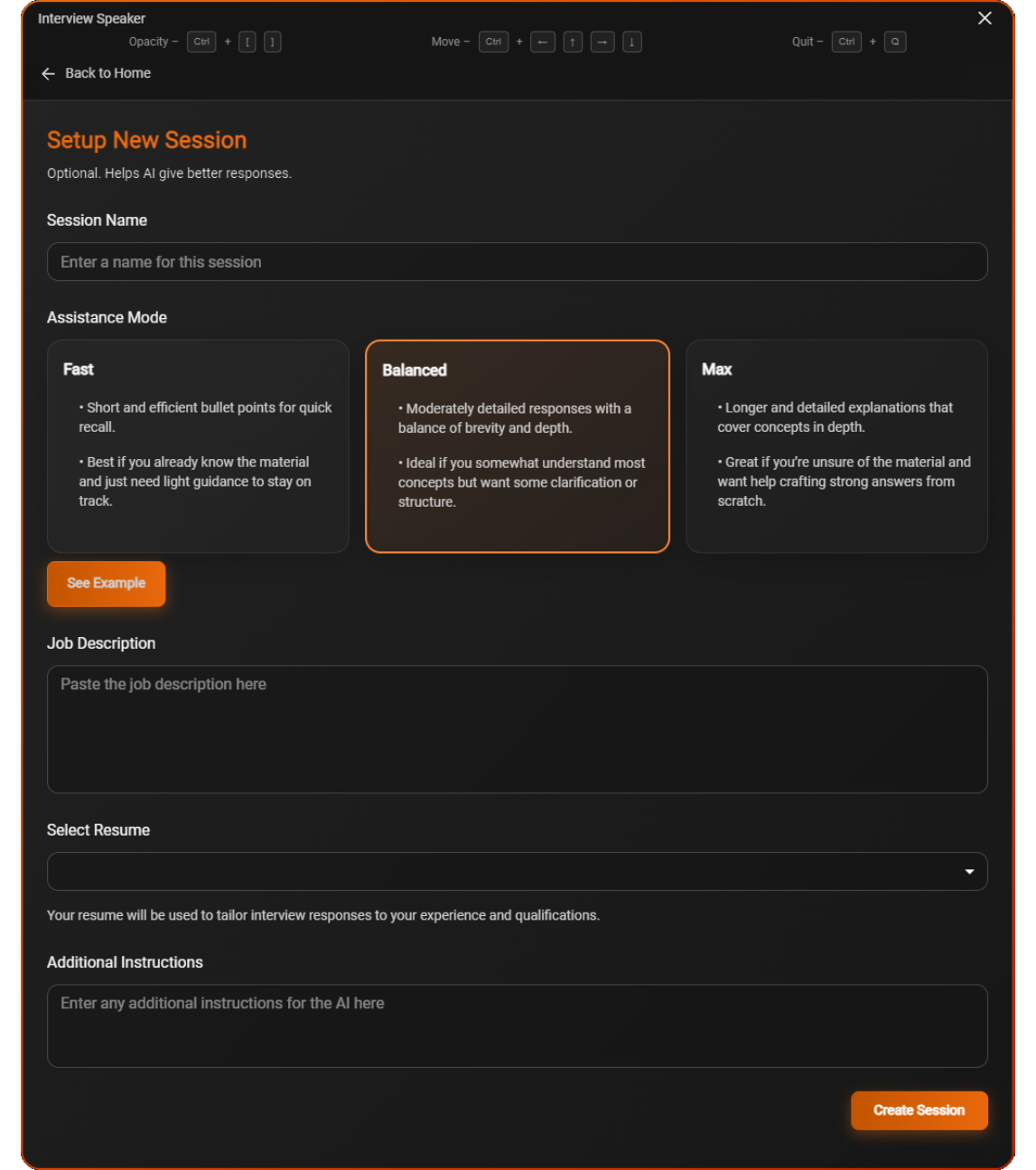 Interview Speaker Logo